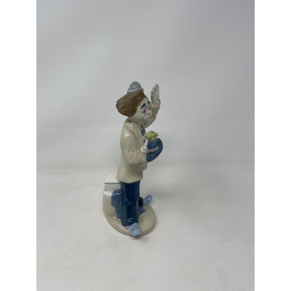 Vintage Porcelain Standing Clown Dad Figurine Porcelana De Cuernavaca Mexico. PO - Picture 8 of 9